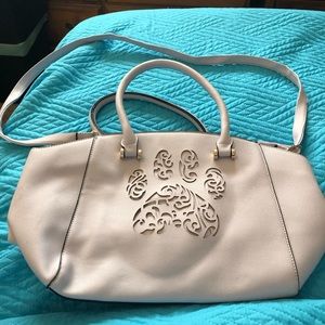 Light Lavender Faux Leather Purse